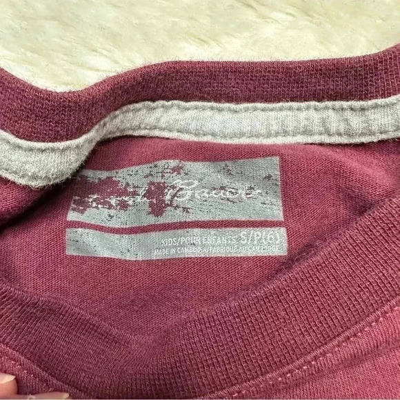 Eddie Bauer T-Shirt Burgundy Size 6 - Picture 9 of 16